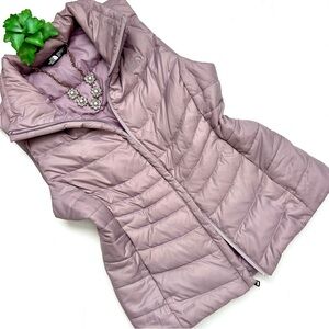 The North Face Aconcagua Vest II Ashen Purple Down Puffer Zip Size Small S